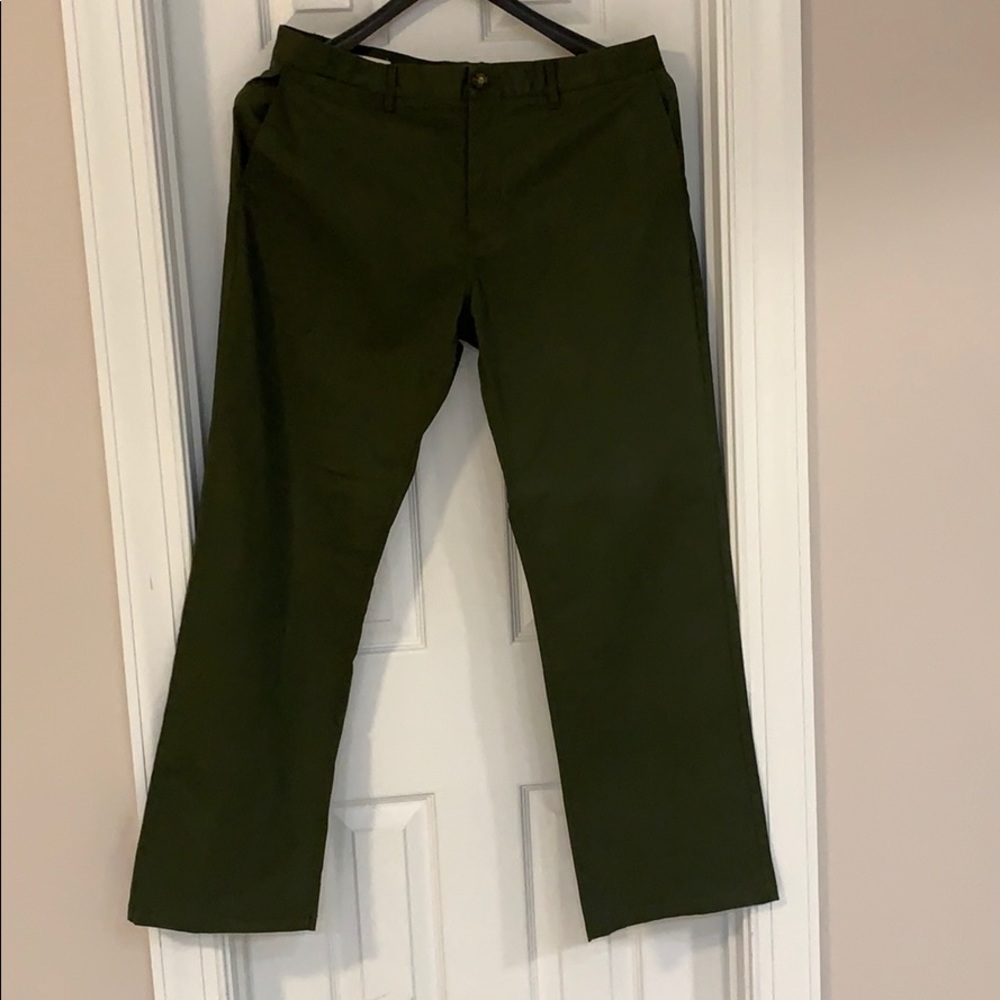 7 Diamonds Men’s Olive Green Chinos
